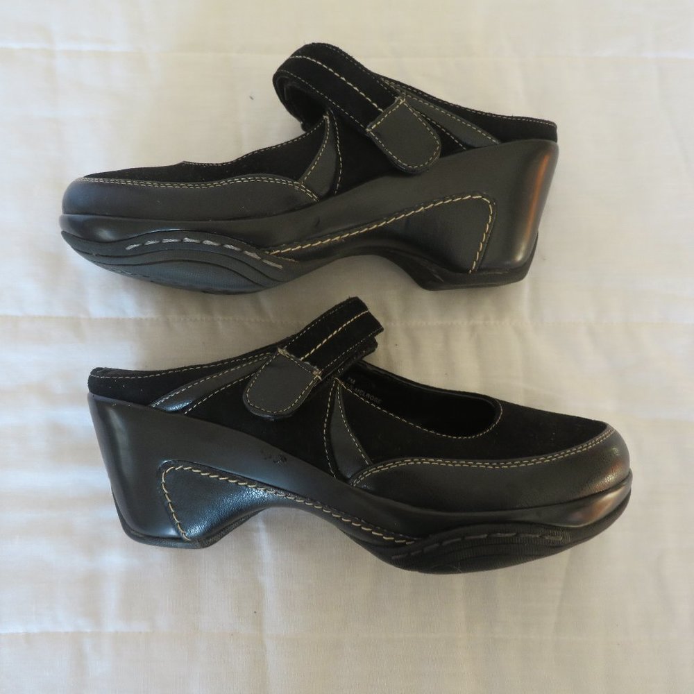 Women's Comfy‎ Bass Melrose Leather Mules Size 7